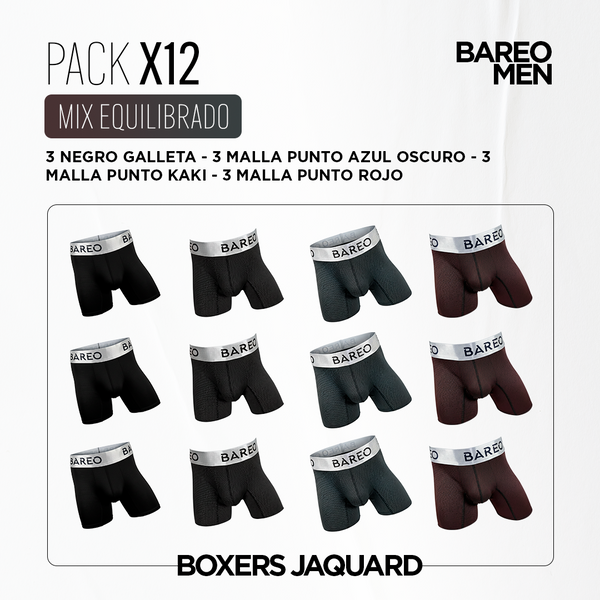 Combo Boxers mix equilibrado